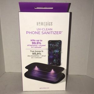 NIB Homedics Phone Sanitizer‎